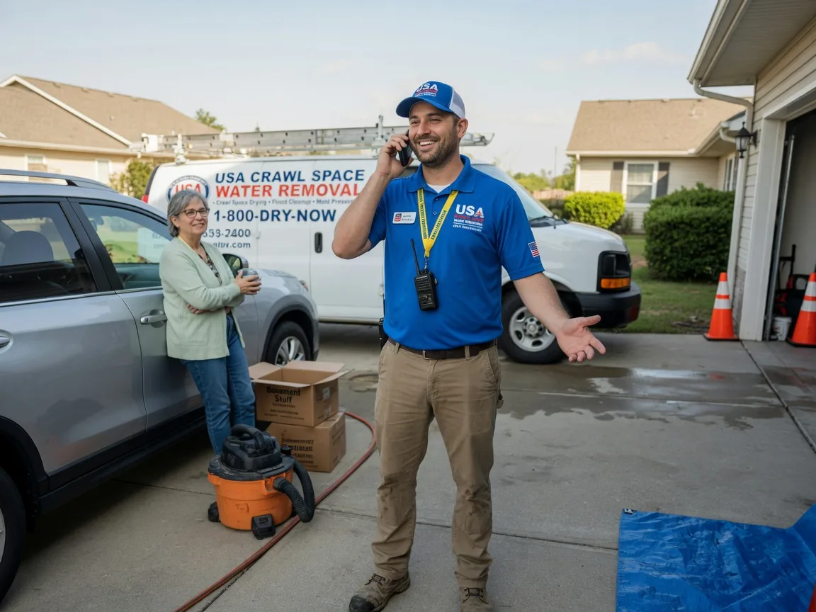 Crawl Space Water Removal Randolph, VA FAQs